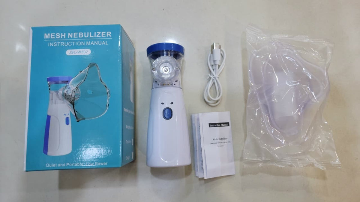 Portable Mesh Nebulizer for Adults & Kids