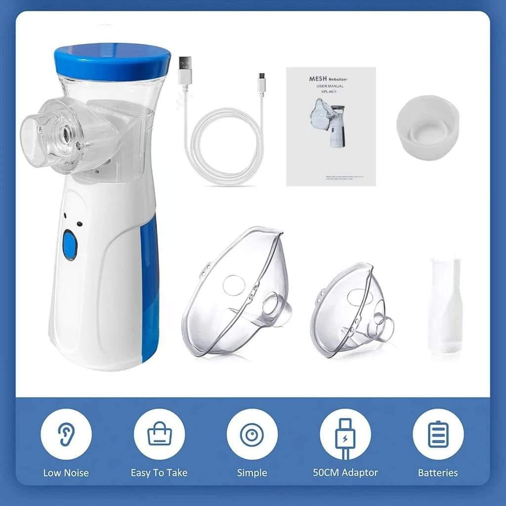 Portable Mesh Nebulizer for Adults & Kids