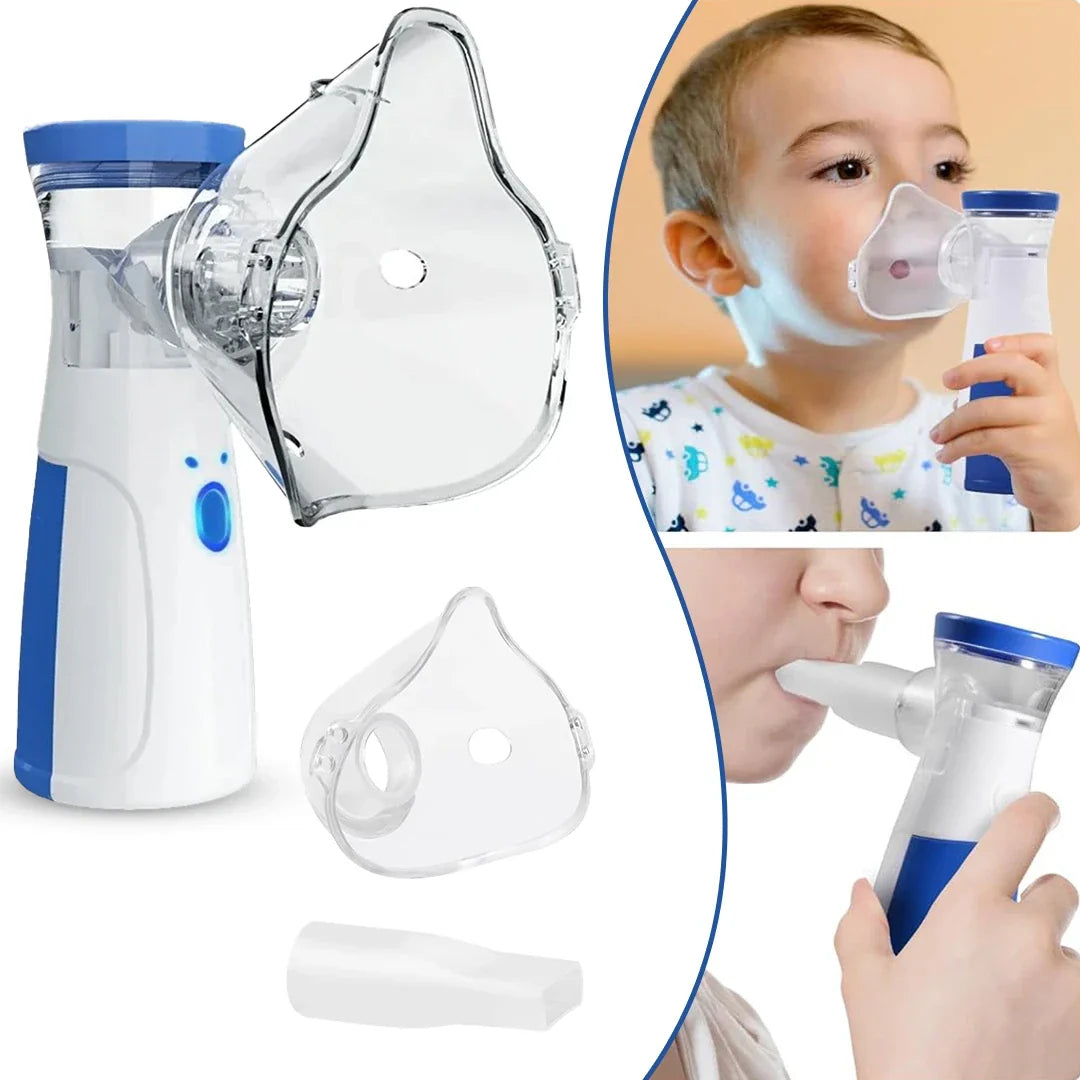 Portable Mesh Nebulizer for Adults & Kids