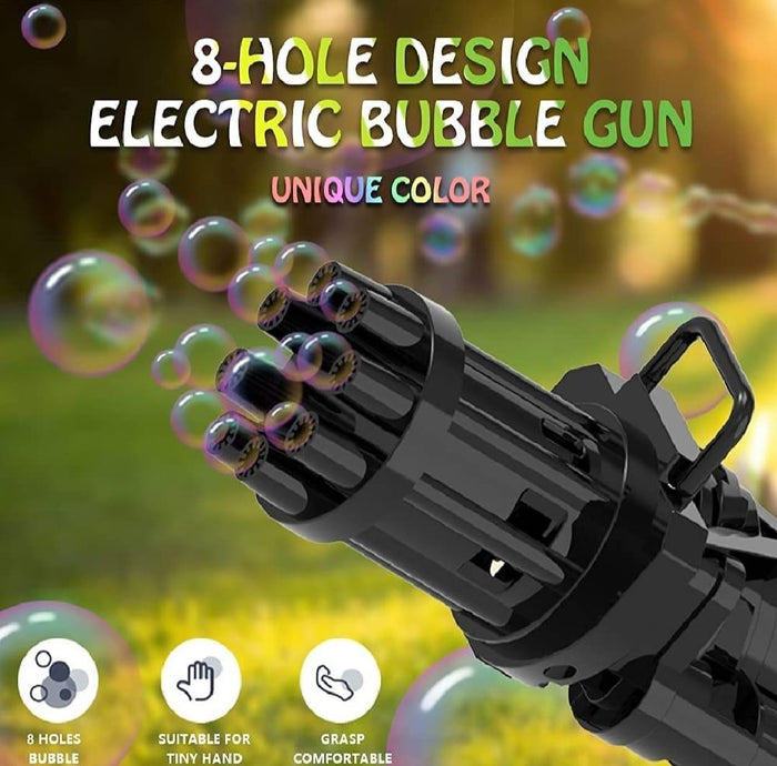 Electric Gatling Bubble Gun
